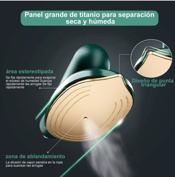 PLANCHA DE VAPOR PORTATIL - 60% OFF