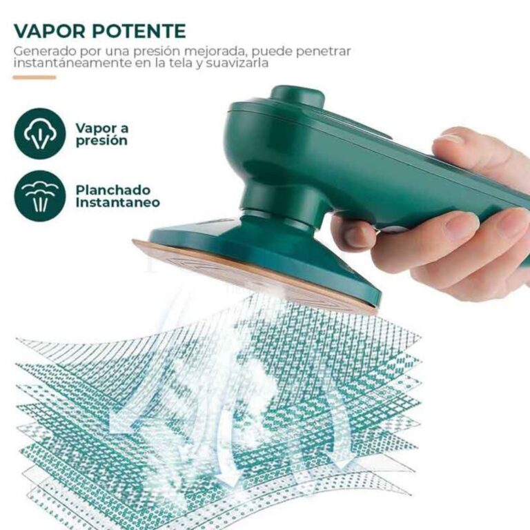 PLANCHA DE VAPOR PORTATIL - 60% OFF